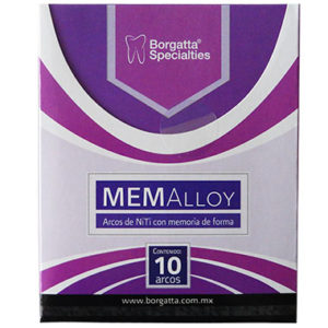 ARCOS NITI MEMALLOY REDONDOS C/10 PZAS. BORGATTA