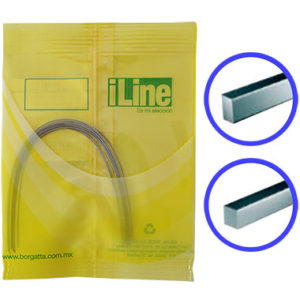 ARCOS DE NITI RECTANGULARES C/10 PZAS. iLine