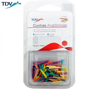 CUÑAS ANATOMICAS DE MADERA C/100. TDV