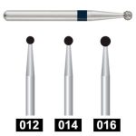 FRESA FG DE BOLA, DIAMANTE EXTRA-GRUESO. MDT