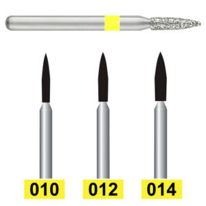 FRESA FG DIAMANTE EXTRA-FINO FORMA DE FLAMA. MDT