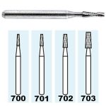 FRESA FG CARBURO FISURA CONICA CORTE CRUZADO. MDT