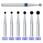 FRESA FG DIAMANTE MEDIO FORMA DE BOLA. MDT