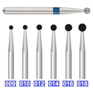 FRESA FG DIAMANTE MEDIO FORMA DE BOLA. MDT