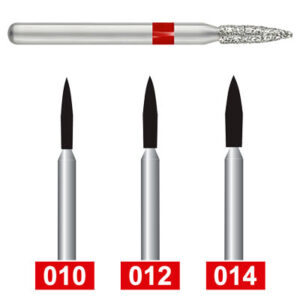 FRESA FG DIAMANTE FINO FORMA DE FLAMA. MDT