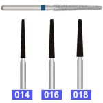 FRESA FG DIAMANTE MEDIO, CONICA PUNTA PLANA. MDT