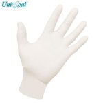 GUANTES DE NITRILO BLANCO C/50 PARES. UNISEAL
