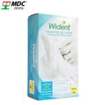 GUANTE DE LATEX SIN POLVO C/100 PZAS. WIDENT