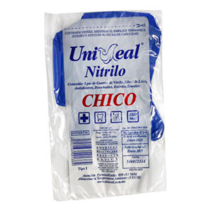 GUANTES ESTERILES DE NITRILO. UNISEAL