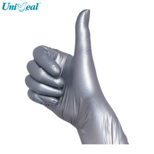 GUANTES DE NITRILO (METALICO) C/100 PZAS.UNISEAL