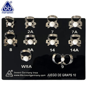 KIT C/10 GRAPAS. 6B INVENT