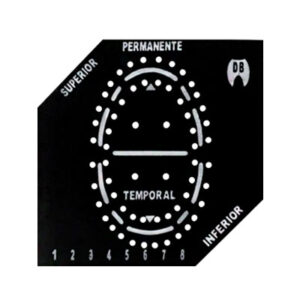 PLANTILLA P/DIQUE DE HULE. GENERICA