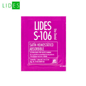 SATIN HEMOSTATICO DENTAL. LIDES S-106