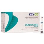 DENTOCAIN SIMPLE 3% C/50 CARTUCHOS PLASTICOS. ZEYCO
