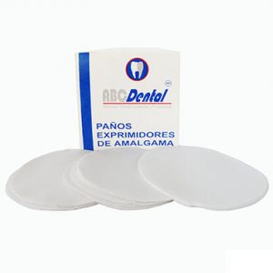 PAÑOS P/EXPRIMIR AMALGAMA C/100 PZAS.